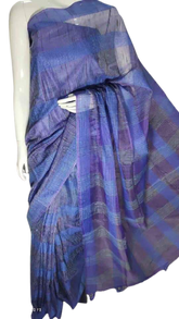 Orgenza jute ghicha saree SILK ZONE